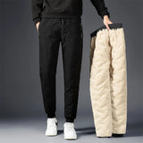 ThermaFit™ -  Warm gefütterte Winterhose für Herbst und Winter – Grau