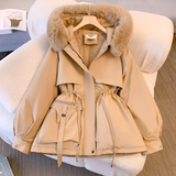 Elegante Winterjacke – Khaki