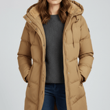 Winterparka Mit Kapuze - Emelie – Gelb