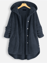 GLEN - Fleecejacke für Gemütlichkeit und Stil – Blau