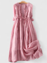 Karynthe | Elegantes Kleid für Frauen – Rosa