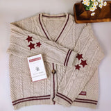 Gwyneth – kuscheliger, lockerer cardigan – Beige