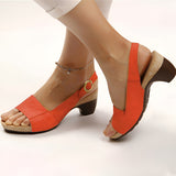 Sandalen Damen – Komfort und Unterstützung für Ihre Füße – Rot
