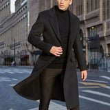 Warm - wasserdichte winterjacke für herren – Schwarz