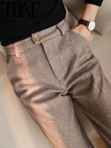 Elegante Damen Hose für jeden Anlass – Khaki