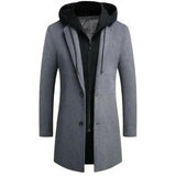 Tuur – stylischer langer mantel – Grau