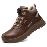 Sicherheitsschuhe Herren S3 | Wasserdicht Durchtrittsicher – Braun