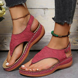Céliane - Handgefertigte Sandalen Kollektion – Rot
