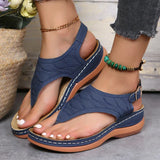 Sandalen Paris - Handgefertigte Kollektion – Blau