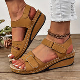 ZenMila™ – Moderne Orthopädische Damensandalen mit Komfort-Fußbett – Braun