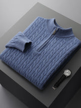 Kaschmir Pullover – Blau