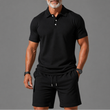Richy | Stilvolles Polo-Set für Herren – Schwarz