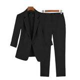 Zweiteiliges Blazer-Set - Sophie – Schwarz