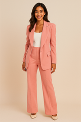 Zweiteiliges Hosenanzug-Set - Freya – Rosa