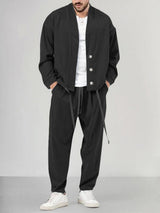 Zweiteiliges Lounge-Set - Ismael – Schwarz