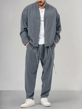Zweiteiliges Lounge-Set - Ismael – Grau
