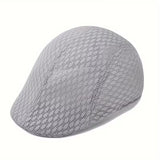 Bellamy – Atmungsaktive Unisex-Baseball Kappe Aus Mesh – Hellgrau