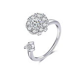 Aurea Fidessa Ring | Roségold – Weißgold