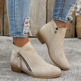 Fiora™ | Charme Vintage Stiefel – Beige