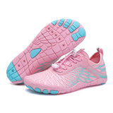 FlexiStride - Barfuß Sport Schuhe Mit Flexibler Sohle – Rosa