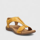 Debora | Bequeme Freizeitsandalen – Gelb