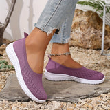 Sofie | Rutschfeste, Atmungsaktive Slipper – Lila