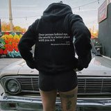 Liebste – übergroßes sweatshirt – Schwarz