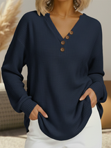 Signe™ - Weiche Luxus – Marineblau