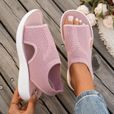 Ishae - Gepolsterte Sandale – Pink