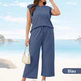 Dagmar™ Müheloser Schicker Outfit – Blau