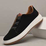 Lupo Casual Rindsleder Sneakers – Schwarz