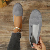 Freja™ – Bequeme Slip-Ons – Grau