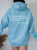 Liebste – übergroßes sweatshirt – Blau
