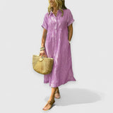 Angela | Maxi Kleid – Rosa
