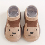 Bequeme Barfuß Kleinkind Sneakers - BearCubs – Braun