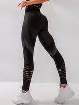 Katinka | Nahtlose Gymnastik-Leggings – Schwarz