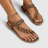 Luminosa | Komfortable Sandalen – Braun