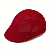 Bellamy – Atmungsaktive Unisex-Baseball Kappe Aus Mesh – Rot