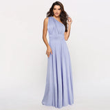 Orivienne – Vielseitiges Infinity-Maxikleid – Hellblau