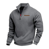 Rico - Lässiges Fleece-Sweatshirt für Herren – Dunkelgrau