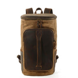 PORTO | Vintage Canvas Rucksack – Khaki (Fast ausverkauft)