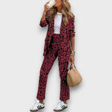Nayelle – Zweiteiler mit Leopardenmuster – Rosa