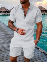 Fredric - Freizeitoutfit-Set für Herren – Weiß