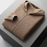 Reiner - Premium Woll-Hoodie – Braun
