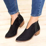 Stilvolle Damen Stiefeletten - Eveline – Schwarz