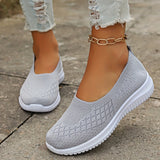 Sofie | Rutschfeste, Atmungsaktive Slipper – Grau