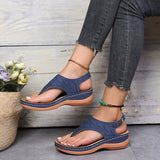 Aniek - Orthopädische Sandalen im Trend – Blau
