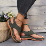 Aniek - Orthopädische Sandalen im Trend – Grün