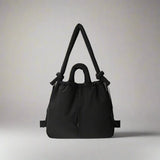 Astoria | Damen Gesteppte Puffer Handtasche – Schwarz