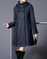 Isabella - Jacke Mit Seitentaschen – Schwarz